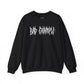 BAD EXAMPLE. deathcore Sweatshirt — Moody Graphic Pullover