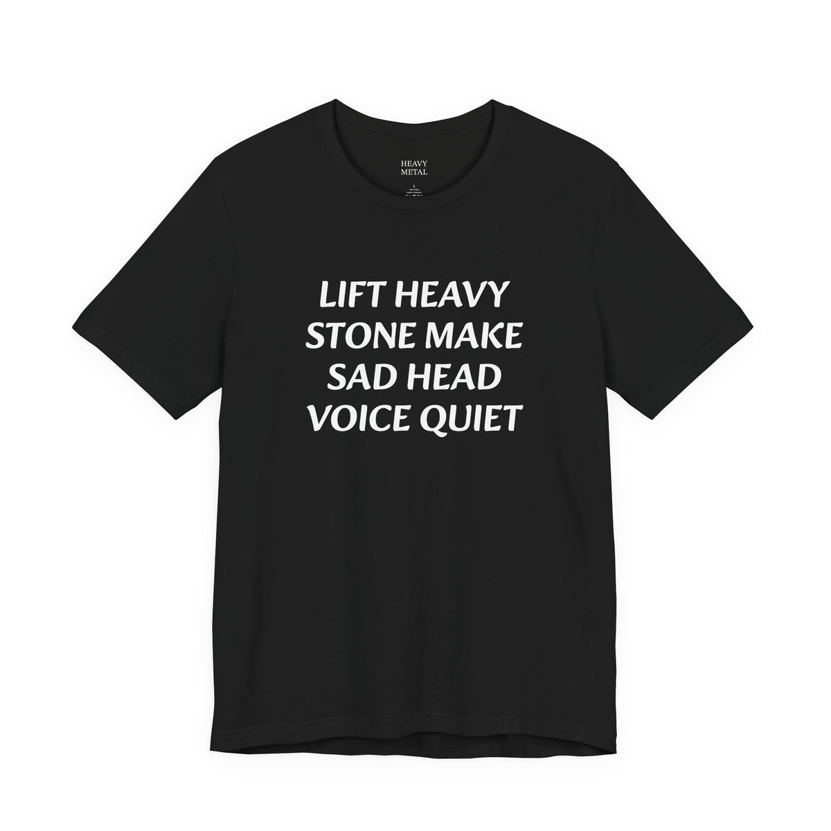 MAKE SAD HEAD VOICE QUIET