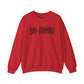 BAD EXAMPLE. deathcore Sweatshirt — Moody Graphic Pullover