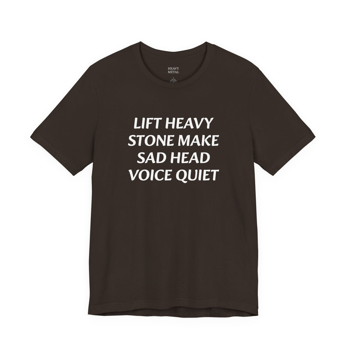 MAKE SAD HEAD VOICE QUIET