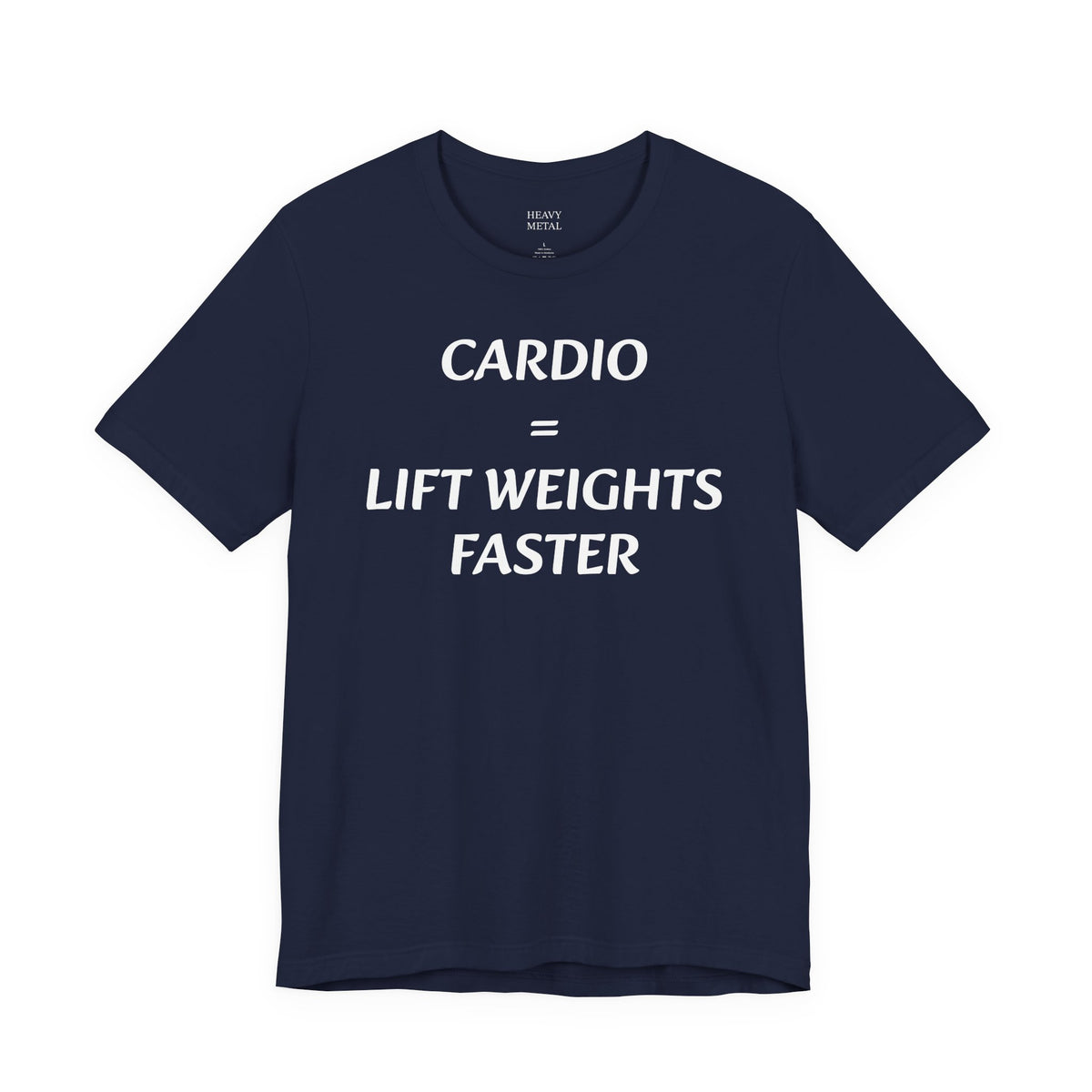 CARDIO = LIFT WEIGHTS FASTER