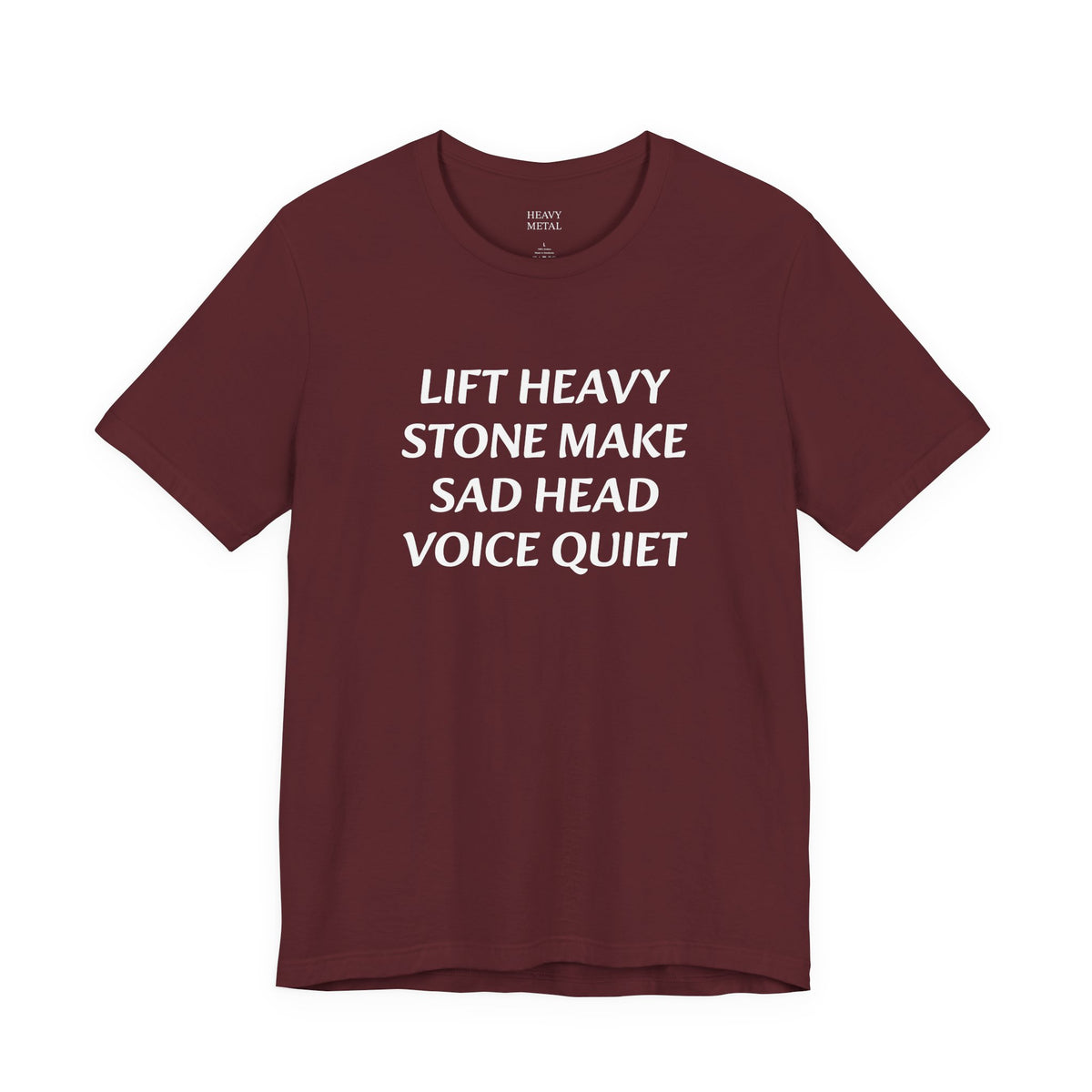 MAKE SAD HEAD VOICE QUIET