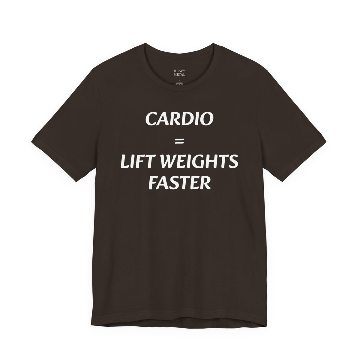CARDIO = LIFT WEIGHTS FASTER