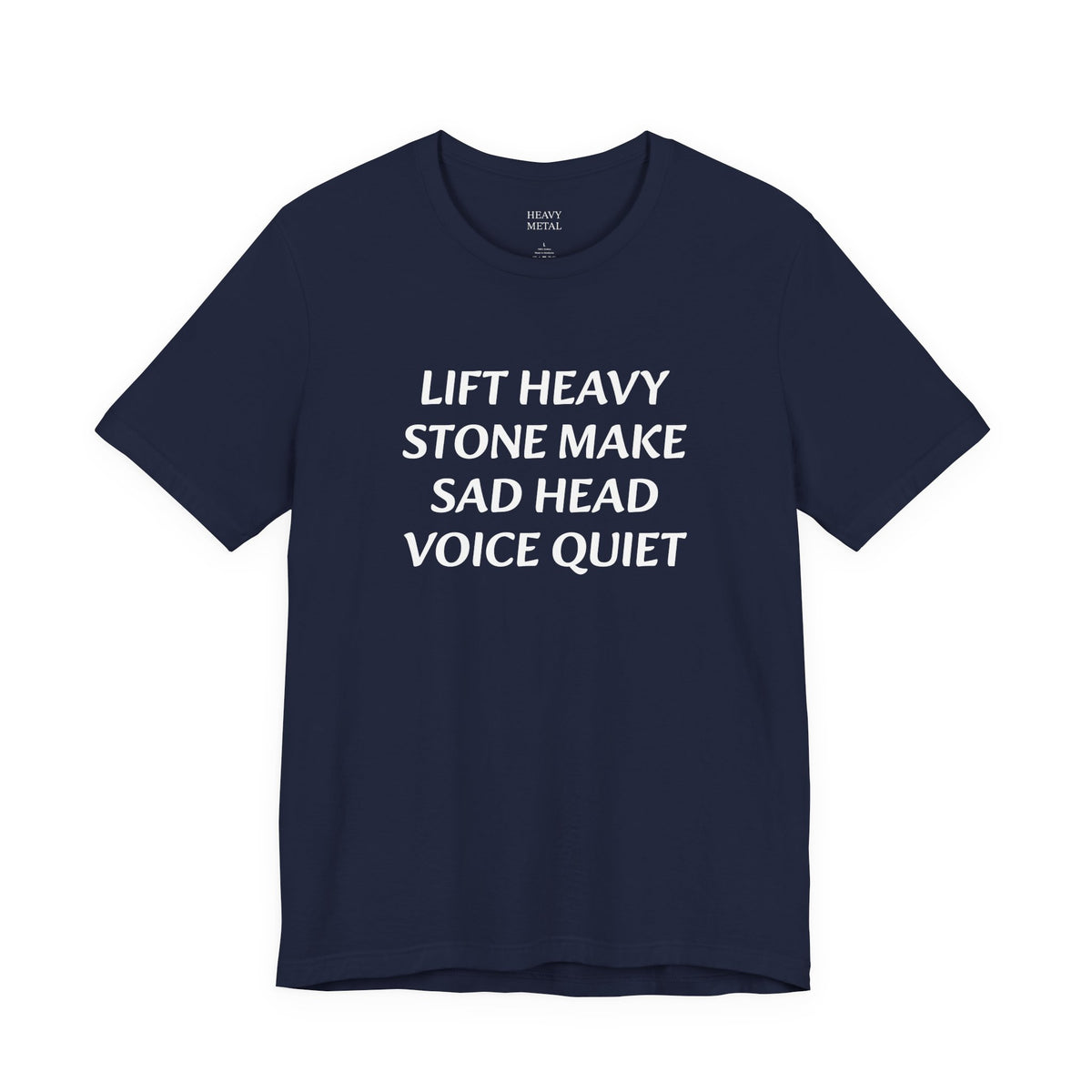 MAKE SAD HEAD VOICE QUIET